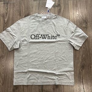 Off-White Gray Men's T-Shirt